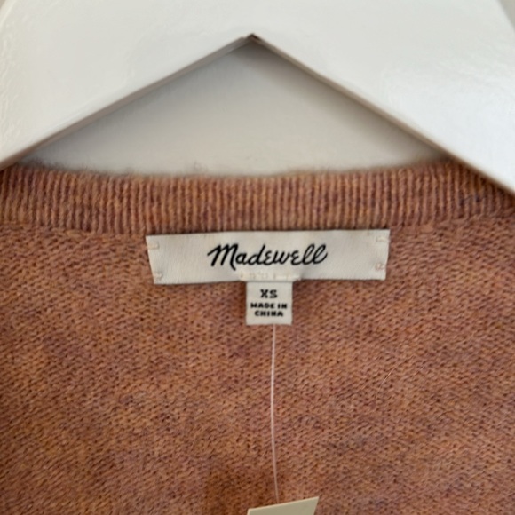 Madewell Kent Alpaca Coziest Yarn Cardigan Sweater - Picture 9 of 10